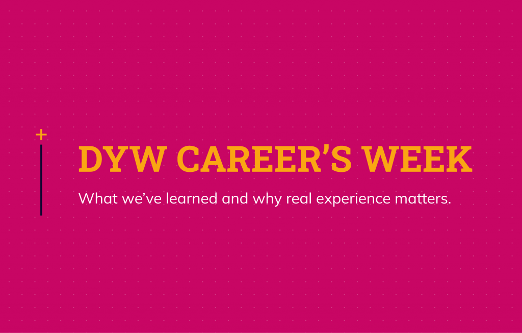 DYW Careers Week Blog