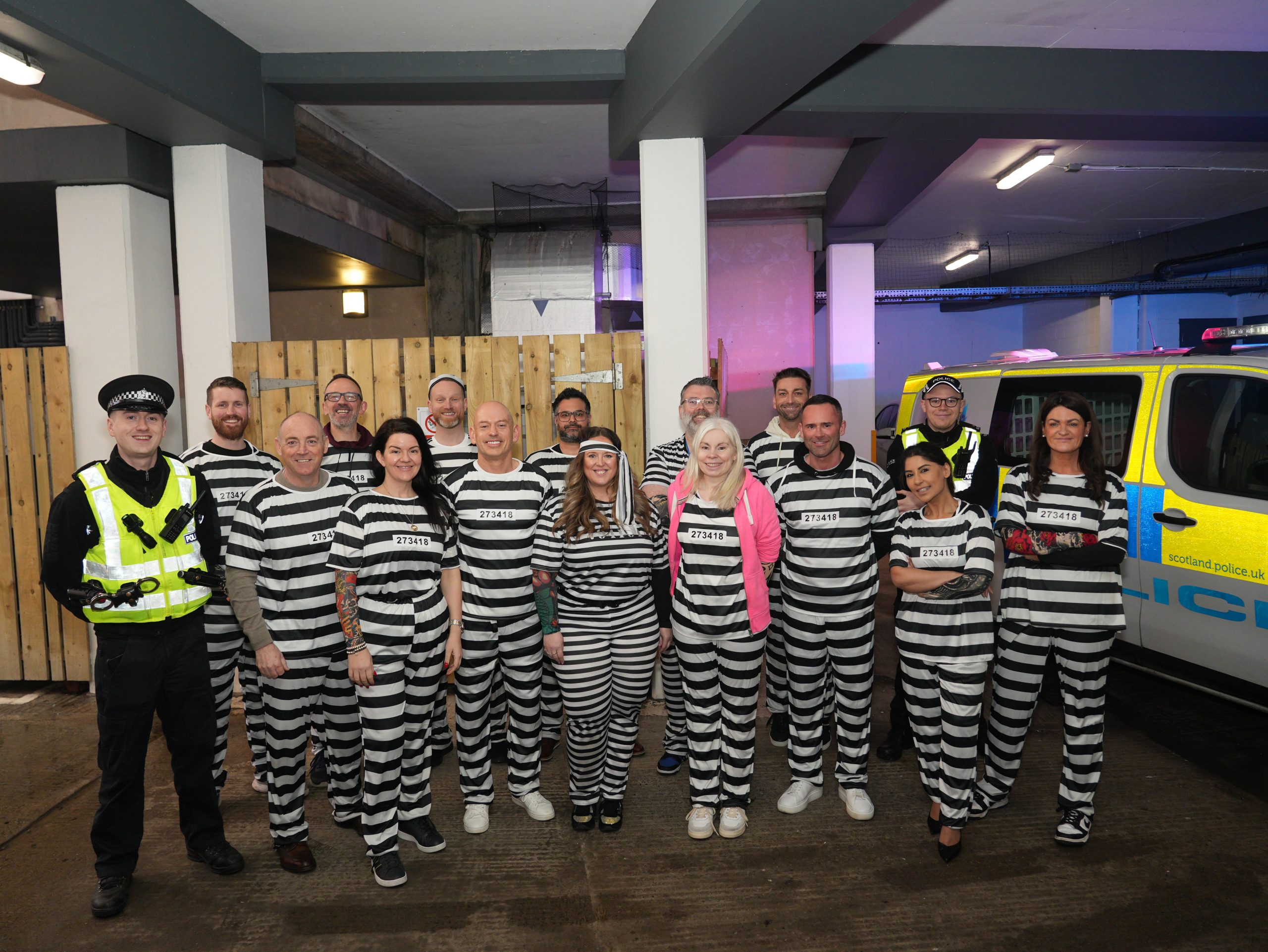 Maggie's Jail or Bail Group Picture